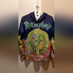 Rick and Morty Pullover Hoodie